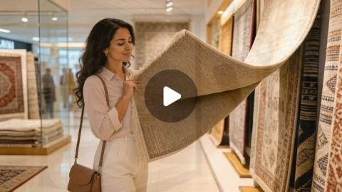 Oriental Weavers, AI website launch reel